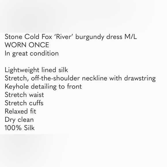 RARE Stone Cold Fox River Dress -(From Revolve) Size M/L fits (B,C,D CUP) - Picture 12 of 12